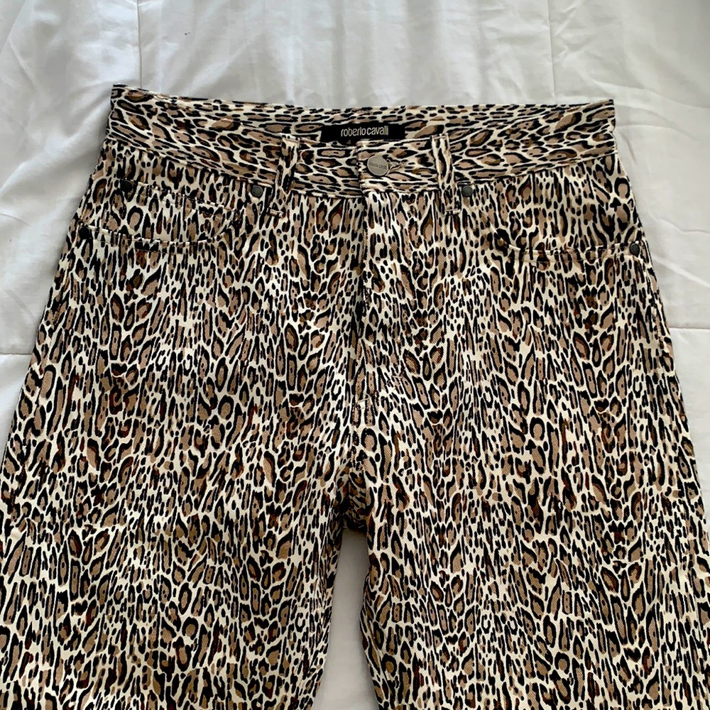 Roberto cavalli cheetah pants